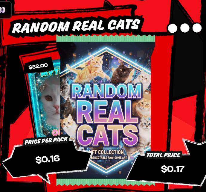 randomrealcats's tweet photo. Daily Airdrop #4
Every day, 10 random users active on VibeChain win Random Real Cats packs.
Here are the winners of Day 4! 👇#vibechain #vibedotmarket #Farcaster https://t.co/R21X8ZM8bS