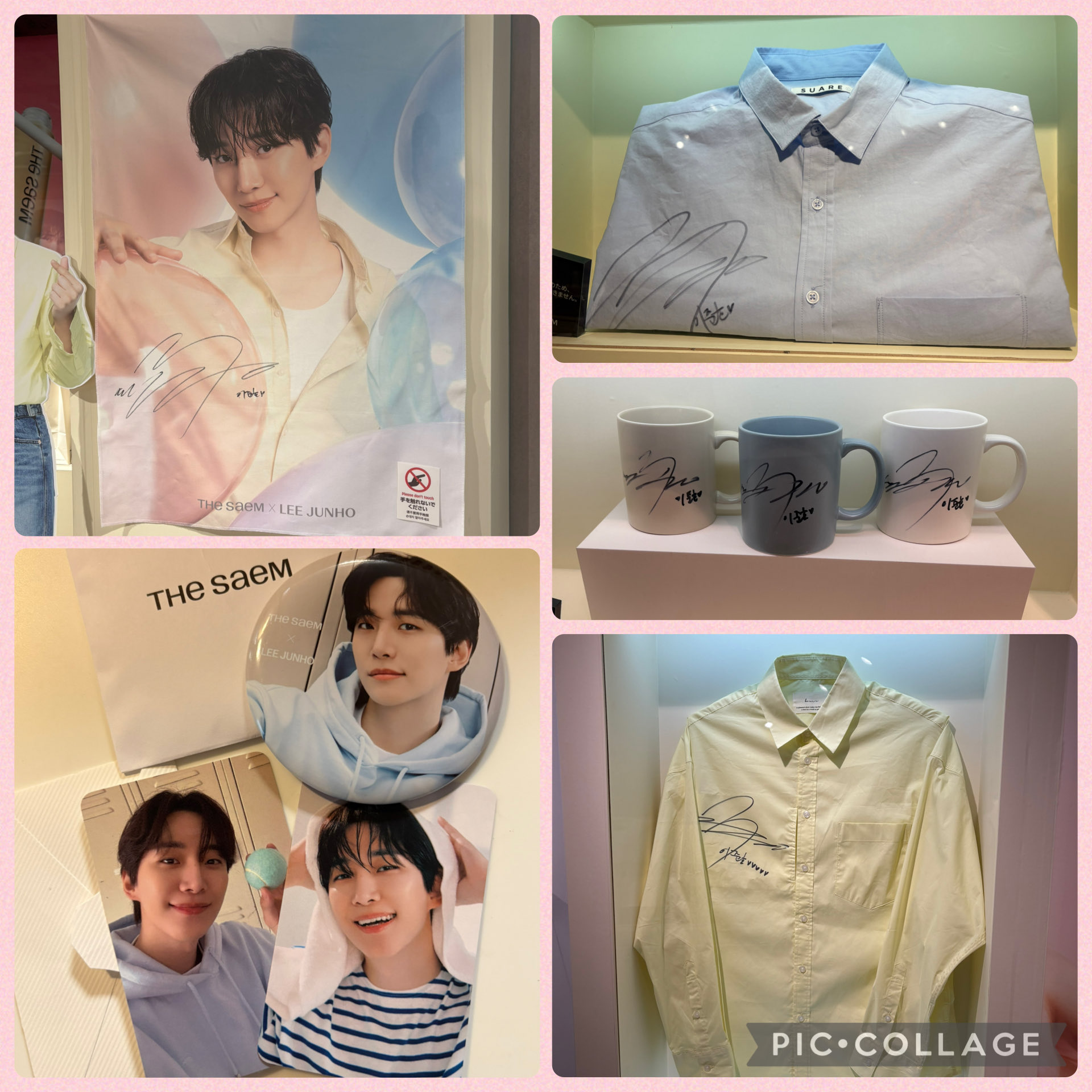 【直筆サイン入⭐︎レア】2PM イ・ジュノ the saem ポスター 非売品 直筆サイン入⭐︎レア】2PM イ・ジュノ the saem ポスター