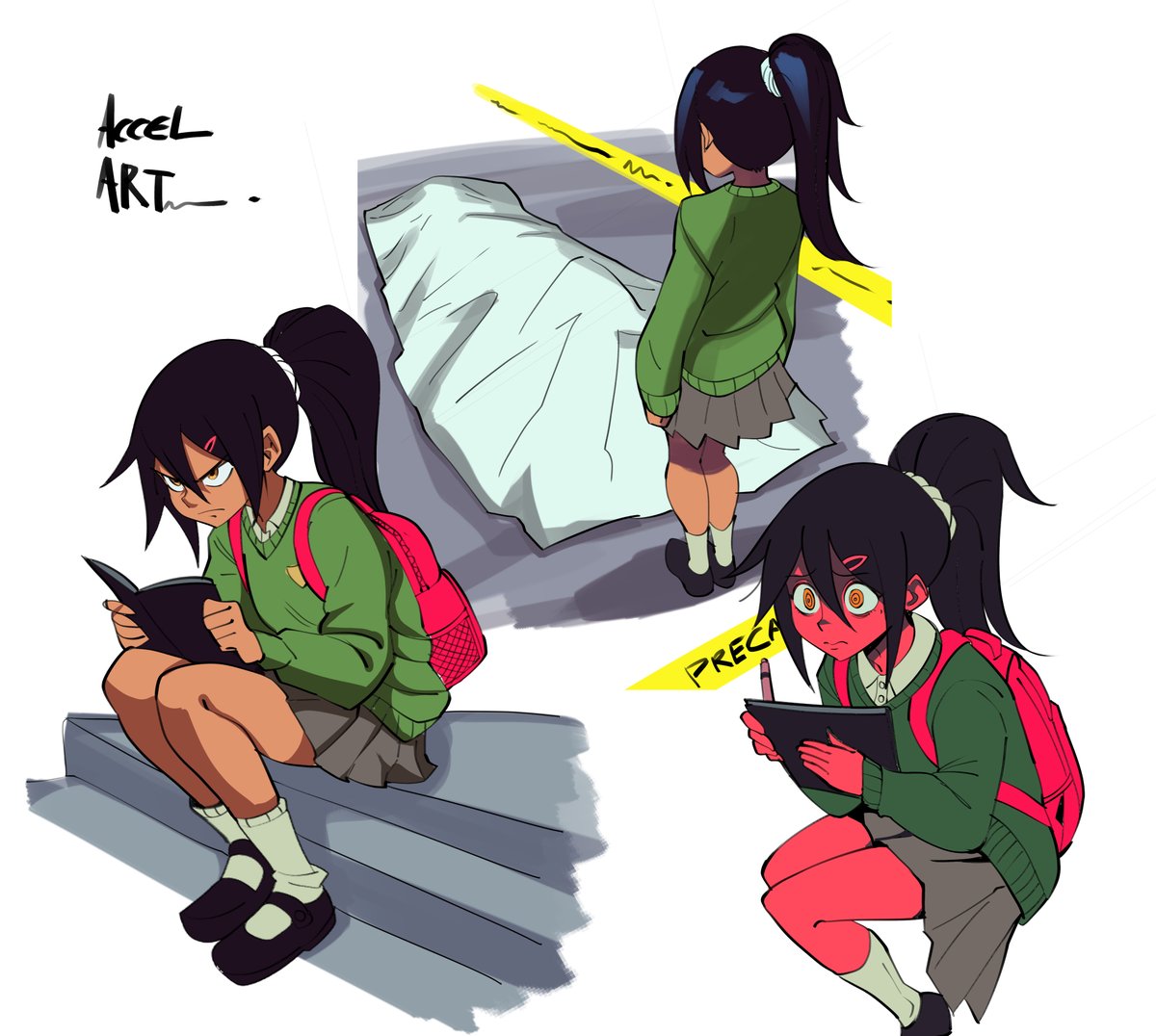 THE ACCEL ART - Illustration and comics - tweet media