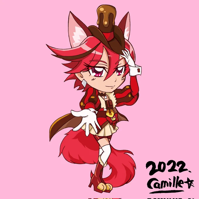 #絵描きさんがデフォルメ絵を見せてくれるタグ 長いことこのシリーズ描いてないな