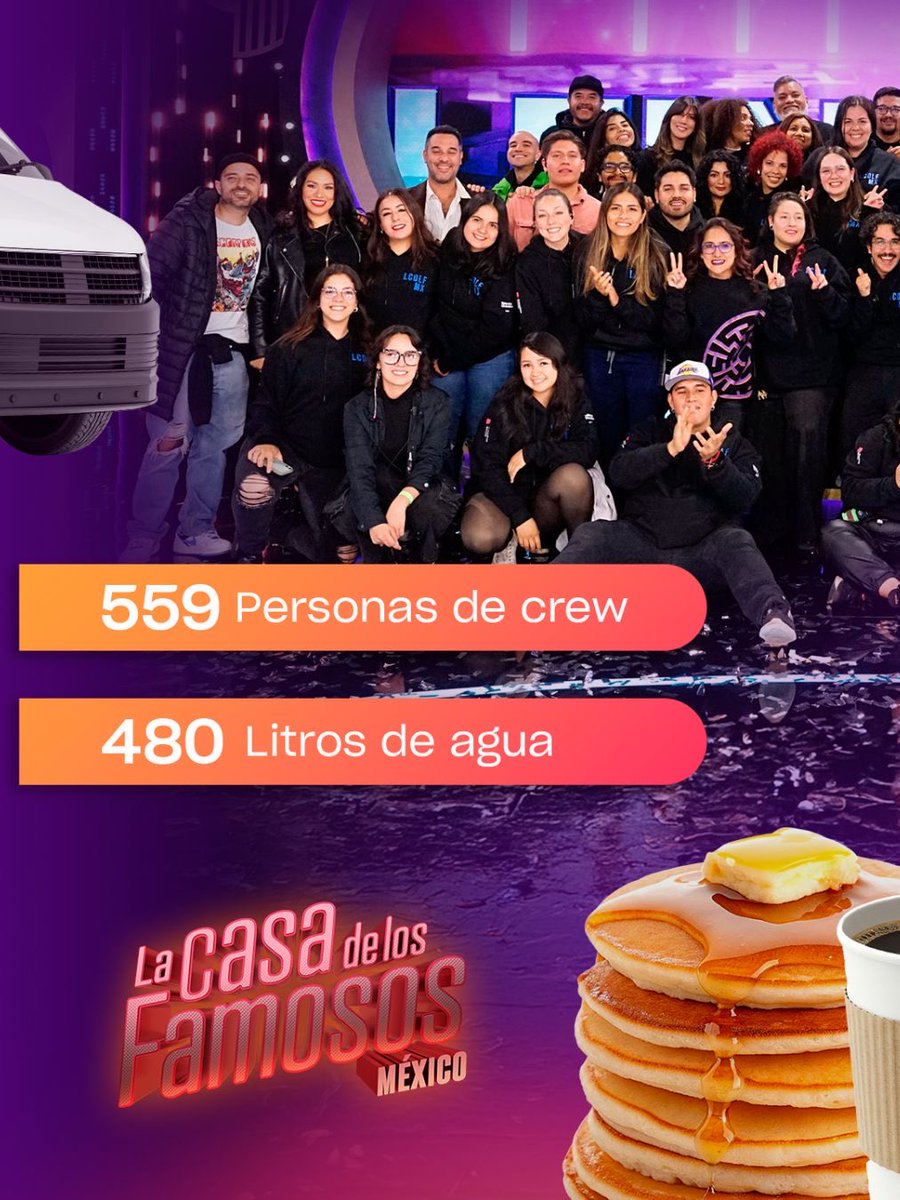 boomshortsmx's tweet image. La magnitud de un formato 24/7 se mide en números. Estos son algunos datos de la producción de la tercera temporada de La Casa de los Famosos México 💡

 #LCDLFMX3 #LaCasaDeLosFamososMX #ESBD