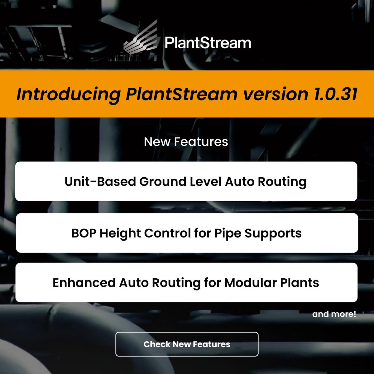 PlantStream's tweet image. 📢 PlantStream v1.0.31 Released!

👉Learn more about the latest release:
plantstream3d.com/blog-plantstre… 

#3DCAD #update #plantengineering