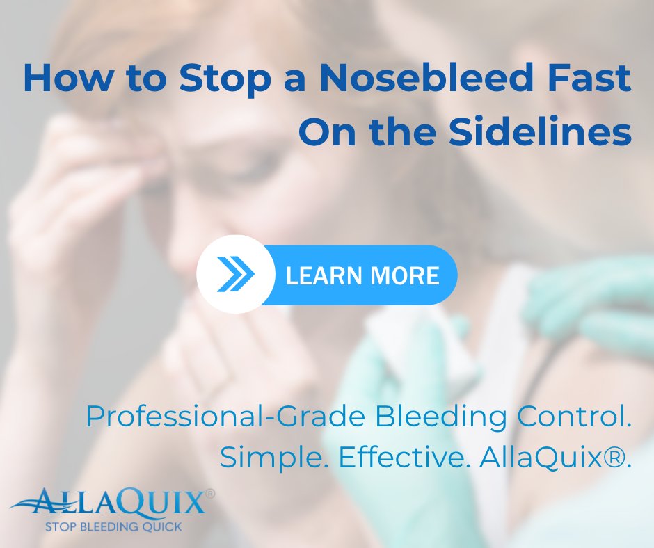 Most people still tilt their head back during a nosebleed.
That actually makes it worse.

Learn the right way to stop bleeding fast — and why pros use AllaQuix® Nose Bleed Gauze to stay game-ready.

allaquix.com/blogs/more-inf…