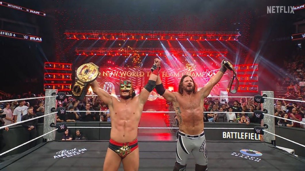 Makeshift tag teams in 2025 &gt;

#WWERaw