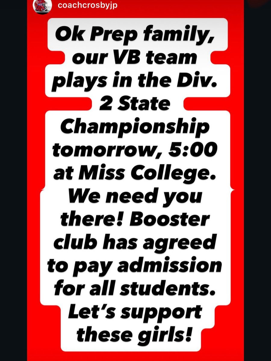 Jackson Prep Sports tweet media