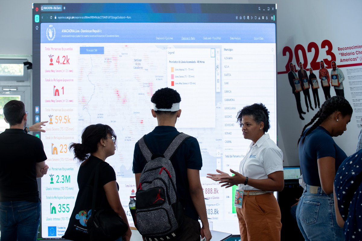 En la #FeriaONU80 mostramos cómo la innovación, los datos y la tecnología fortalecen la respuesta ante emergencias en 🇩🇴.

Con herramientas como ANACAONA, el <a href="/WFP_RD/">WFP Rep.Dominicana | Programa Mundial de Alimentos</a> gracias al apoyo de <a href="/ECHO_LatAm/">EU Humanitarian Aid | Latin America & Caribbean</a>  trabaja para anticiparse, proteger vidas y construir resiliencia.