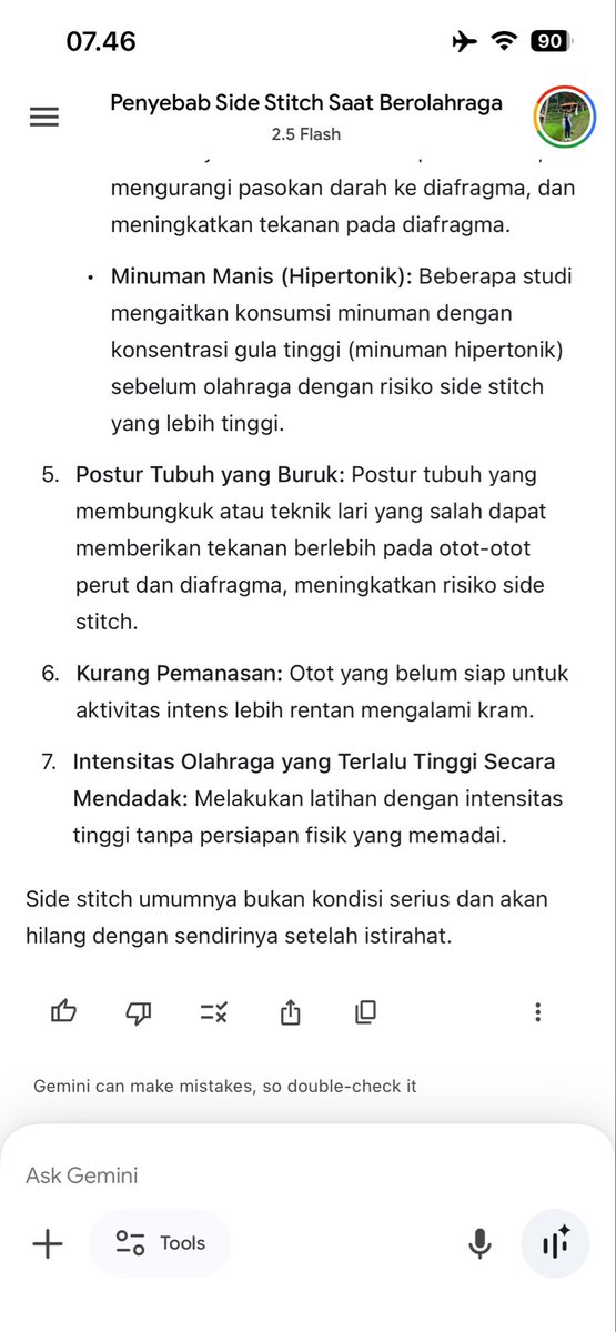 <a href="/kegblgnunfaedh/">Kegoblogan.Unfaedah</a> Pola nafas atau posisi badannya coba benerinn. Itu namanya side stitch