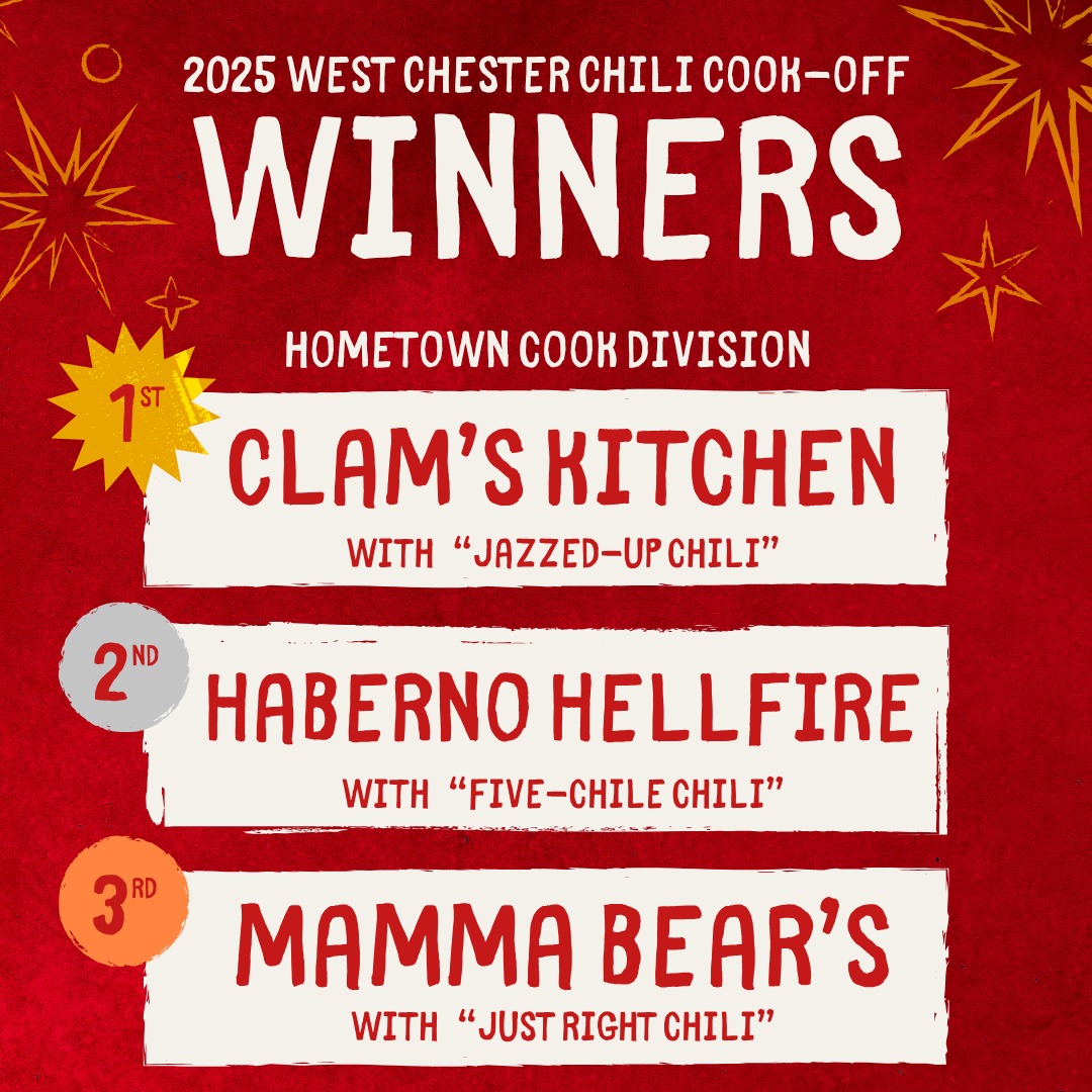 f4service's tweet photo. Here are the @F4service #F4 #WestChester #Chili #Cookoff 2025 winners - #Congratulations!!
Thank you all for your hard work and support making the day fun, safe, and enjoyable for all as we raised awareness for #Hunger and #foodinsecurity!! #gratitude #America #F4endhunger https://t.co/0mlo173wPA