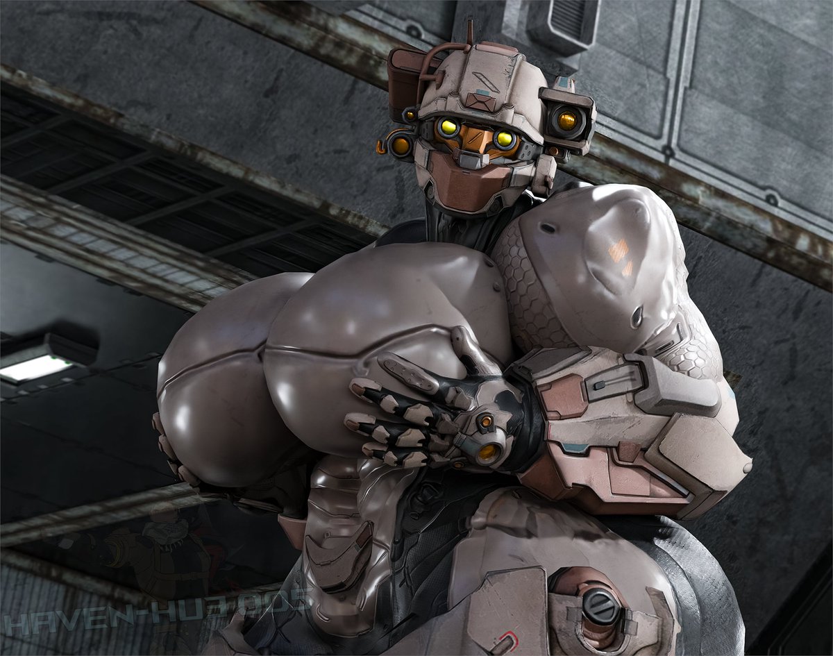 005HavenHu3's tweet photo. "Look at these big guns!"

#NSFW #Rule34 #Halo #Blender https://t.co/9uwrhgbD5W