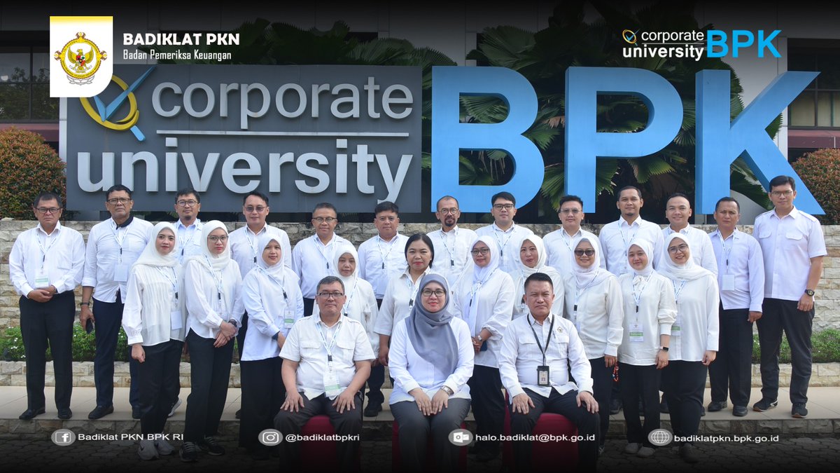 BadiklatBPK's tweet image. Pegawai Inspektorat Kota Bandung mengikuti pelatihan pemeriksaan infrastruktur jalan dan jembatan di Badiklat PKN (20–24/10). Kegiatan ini membekali peserta dengan kemampuan analisis dan rekomendasi audit konstruksi sesuai prinsip good governance.
 
#BadiklatPKN #APIP #BPKRI