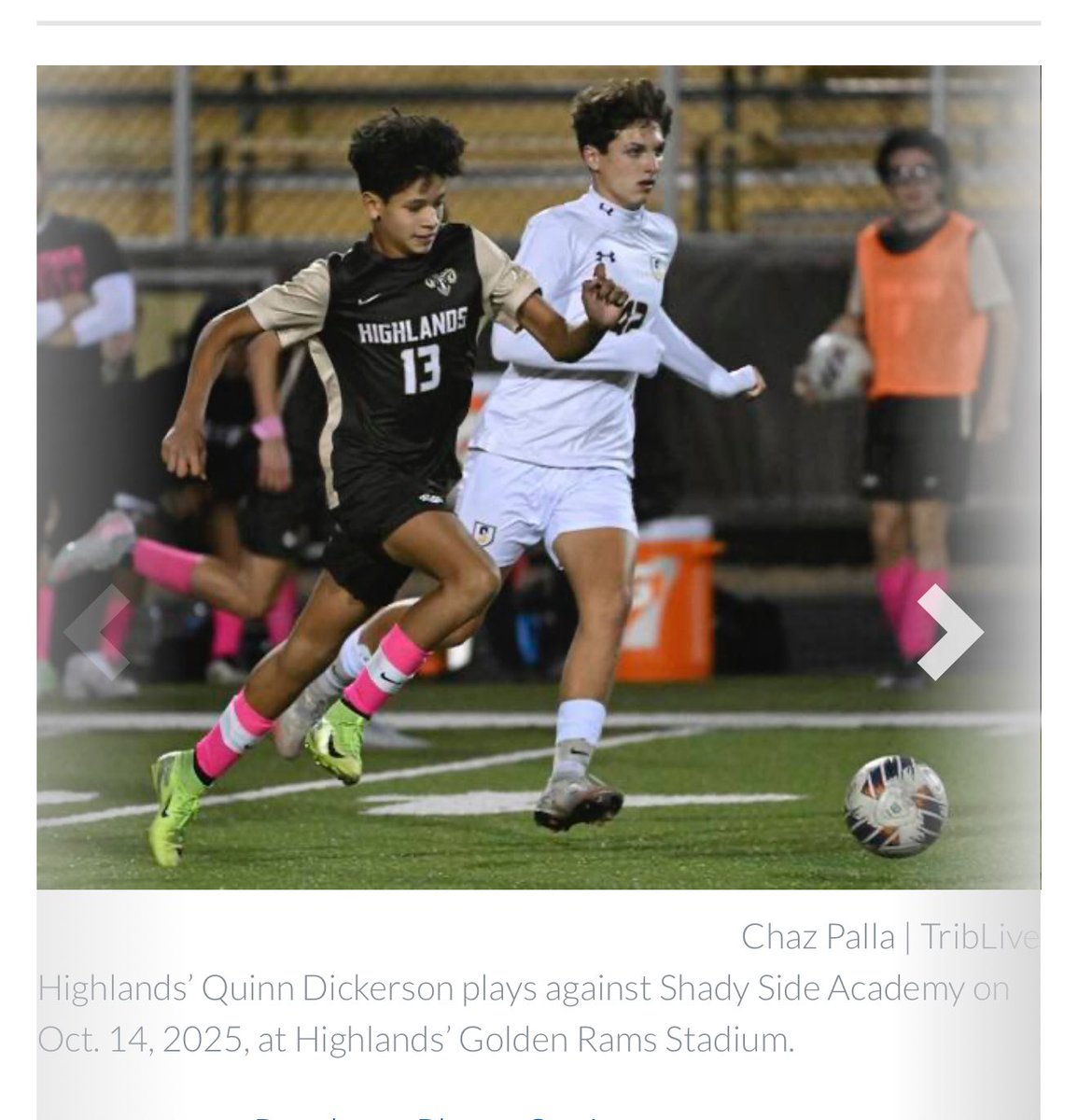 Highlands Golden Rams Athletics tweet media