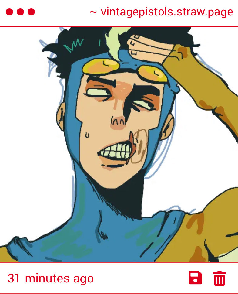 vintagepistols.straw.page

DUDE HOLYYYYY??? Idk how tf yall do this. This is gonna be my pfp bruh yall gotta reveal urselves