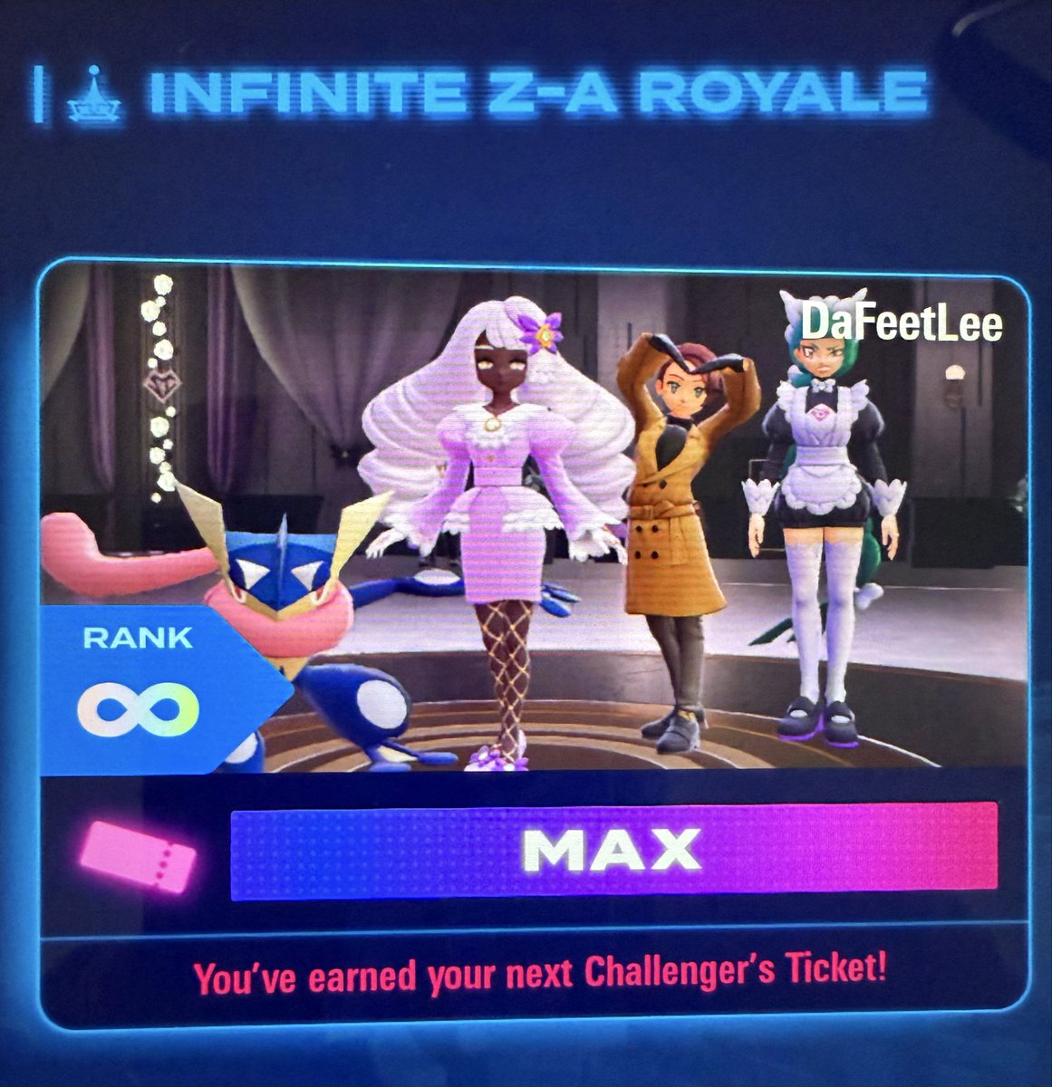 Rolled the credits ~20 hours

My opinion: one of the best Pokemon games ever made. This game had peak Pokemon gameplay, story, character designs, music, etc.

My only small gripes: being stuck in Lumiose City and the lack of VA in major cutscenes.