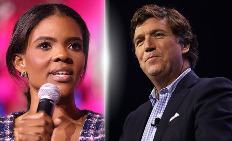 Candace and Tucker conspired together to take Kirk out. The demon-alien-Macron- frankist shit wasn't bringing in the eyeballs, so they needed something real to keep grifting.