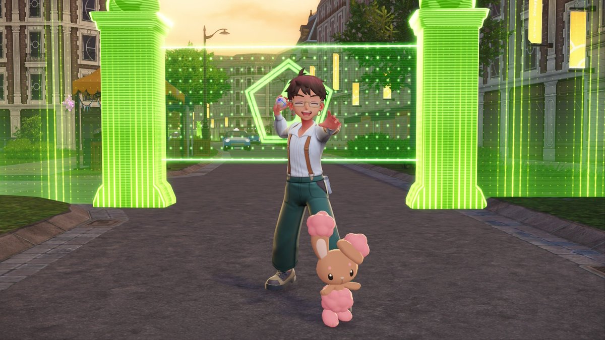 My shiny pokemon in search for the shiny buneary 💕🐰✨ #PLZA #Pokemon #PokemonLegendsZA #ShinyPokemon