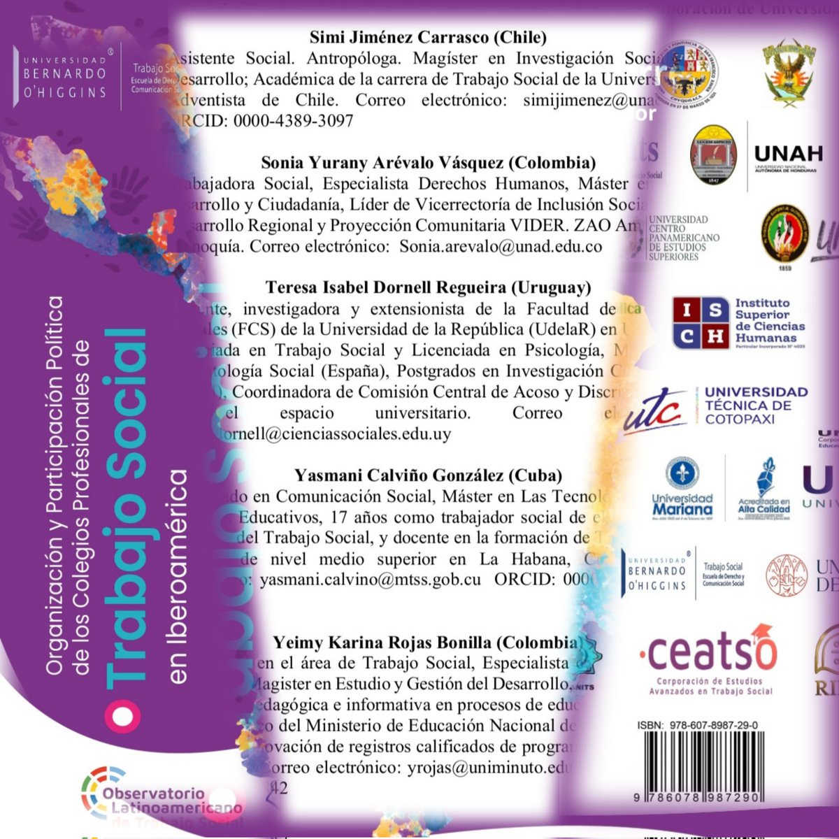 YasmaniCal27780's tweet photo. Gracias al Observatorio Latineomaericano de Trabajo Social por darnos la oportunidad en contribuir en la construcción de literatura para la nueva genrqcuon de profesionales.
@YiseilisF @YiseilisF @iris_sotol80918 @Interian96 @TCotorro2000 @jeffry_suazo1 @JesusOtamendiz https://t.co/TmiSwTs5xW