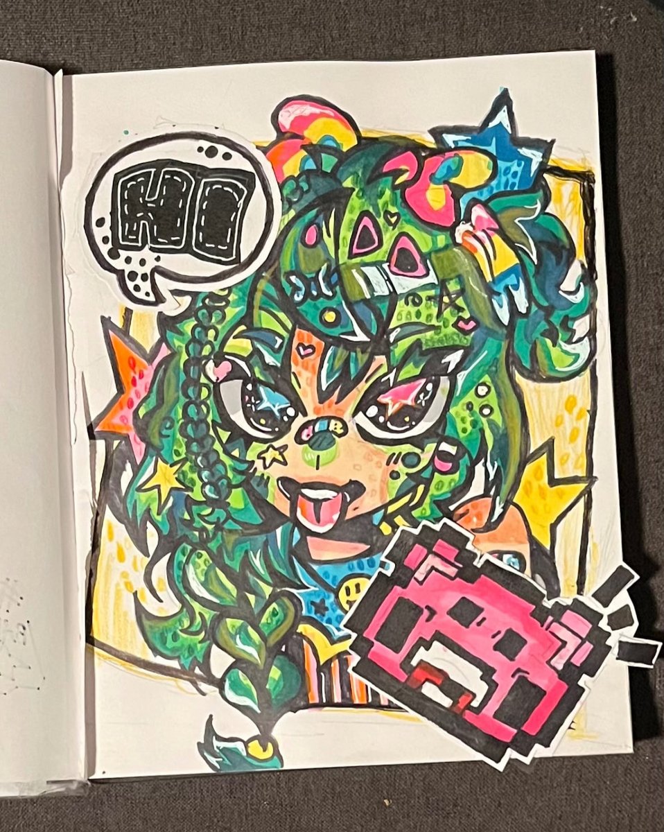 FountainCartoon's tweet image. Actually yes.

My daughter Gypsy takes commissions.

All proceeds go into a college fund, but for $20 you can get a hand drawn, marker colored picture like these previous commissions.