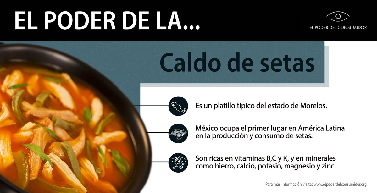 elpoderdelc's tweet image. 🤩Desde la época prehispánica, las setas han sido un alimento excepcional para nuestra gastronomía y cuerpo.
¿Las has probado? ⚡Contienen minerales como hierro, calcio, potasio, magnesio y zinc, que ayudan a mantener un sistema inmunológico saludable.
f.mtr.cool/pmdsmqzzaf