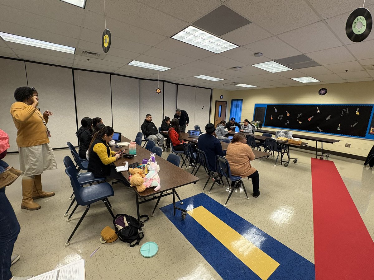 ESOL Parent Meeting hosted by April McKinney!