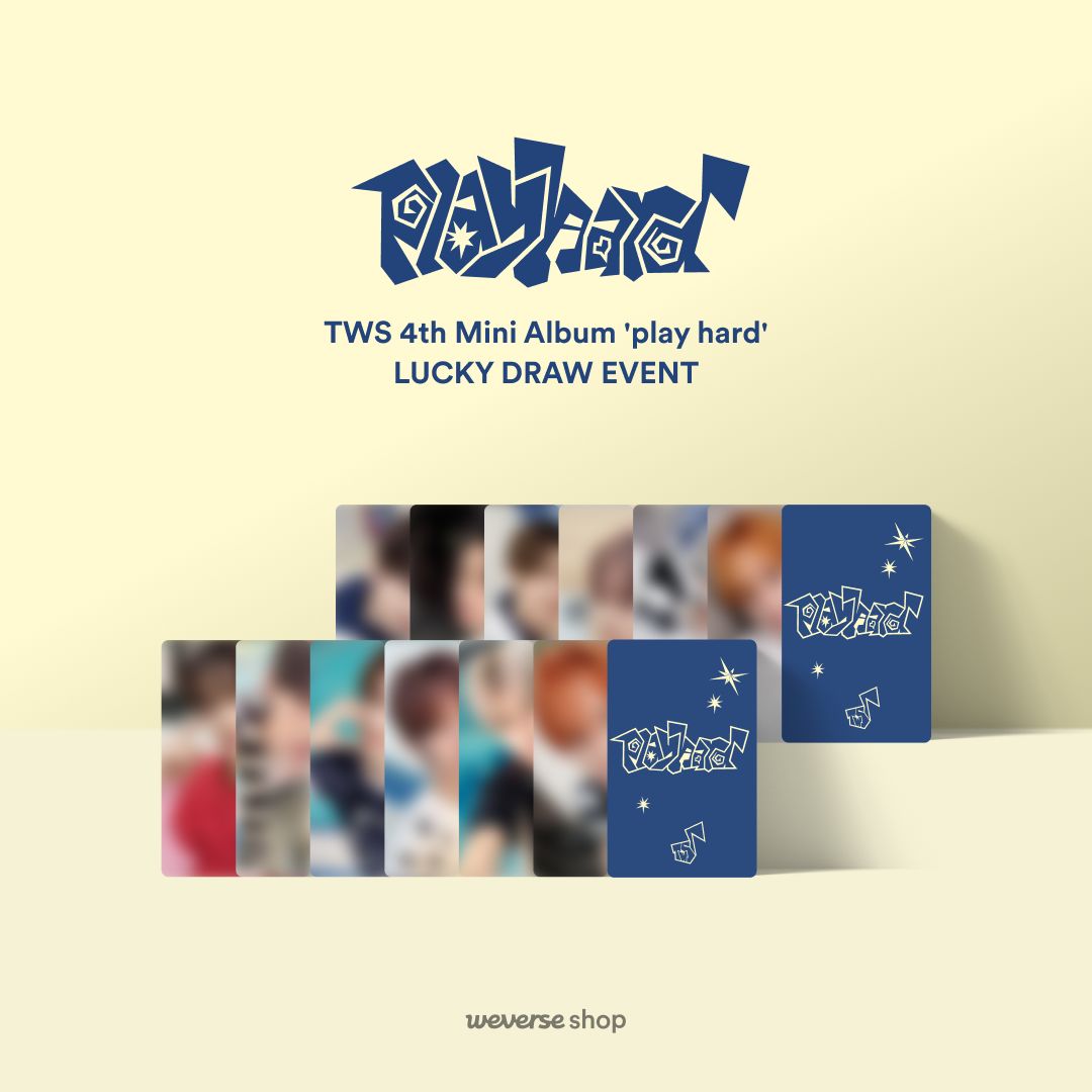 TWS playhard weverse ラキドロトレカ 6枚セット A シニュ TWS play