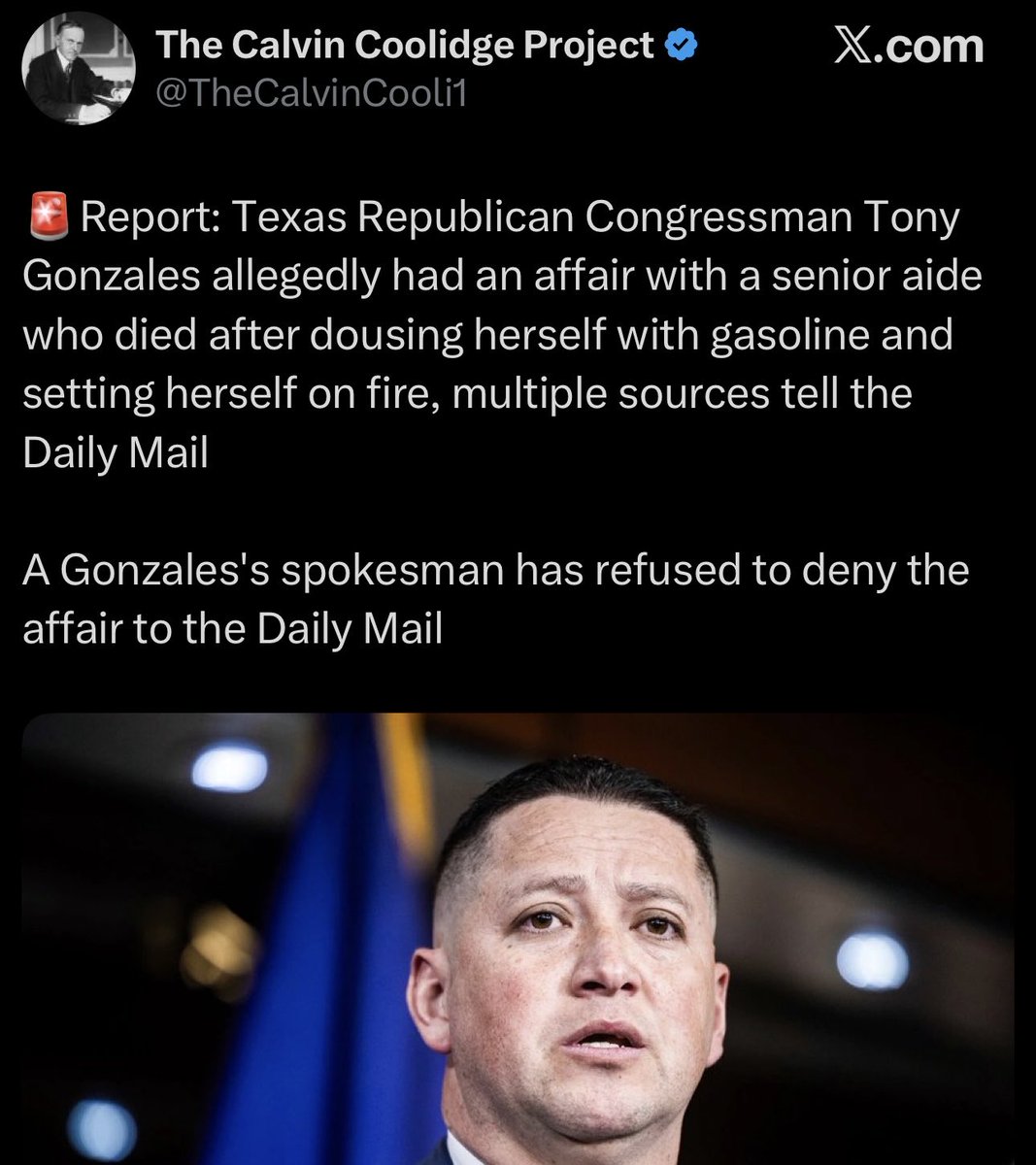 You know it’s bad when this is like the 4th or 5th worst Republican scandal of the day.