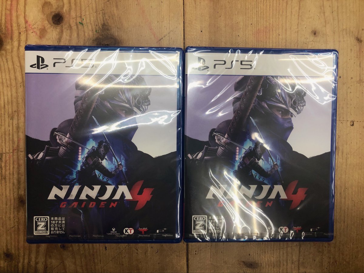 OtatenGame's tweet image. 新作情報‼️
PS5 NINJA4入荷しました！！
只今より販売致します✨
ご来店お待ちしております♪
#お宝中古市場山形天童店  #PS5
#NINJA4