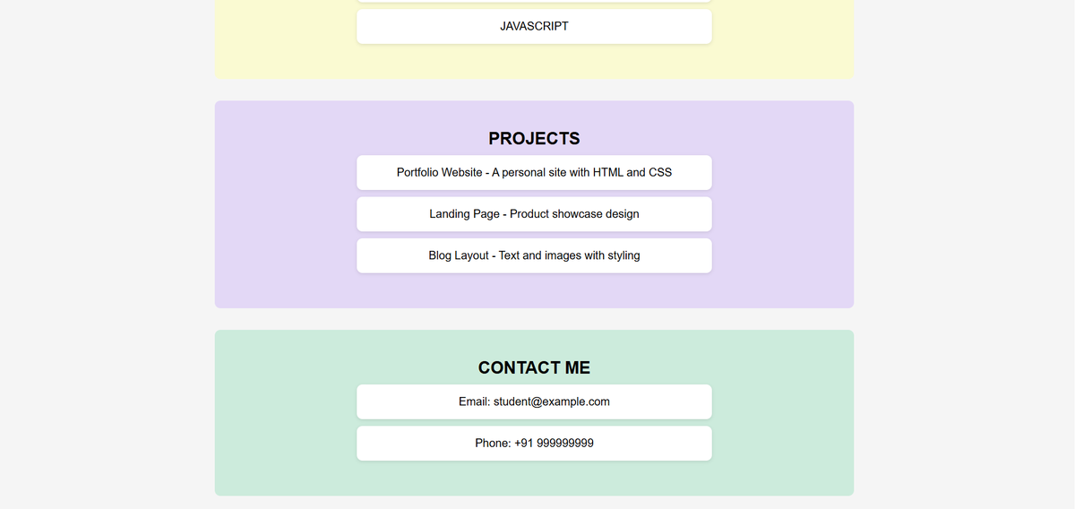 lakshayTwts's tweet image. #Day1 of learning CSS from @sheryians_ cohort 2.0.
Complete the Assignment 1
#coding #WebDevelopment #cohort #CSS.