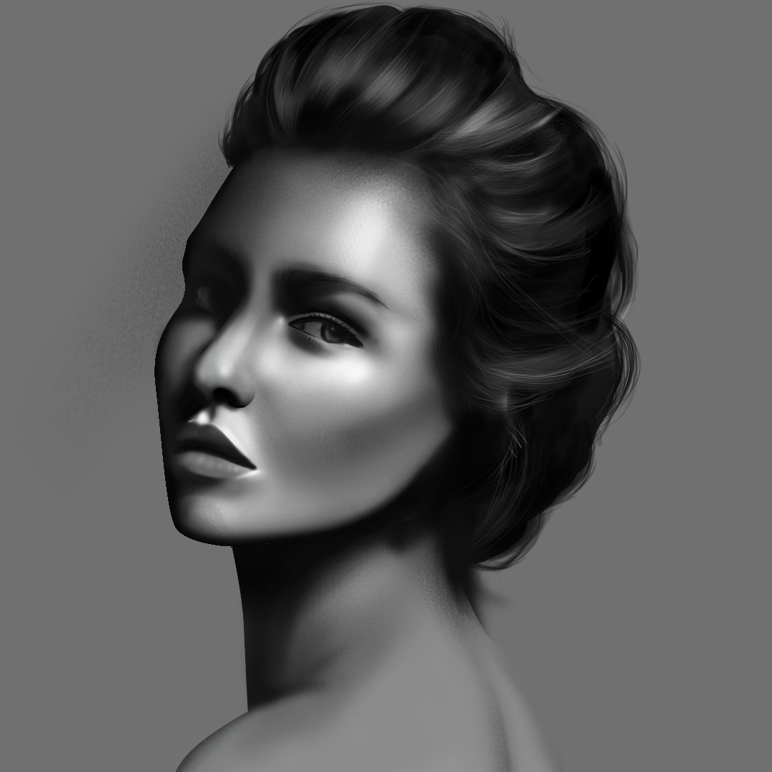 Karanpal25's tweet image. GM
There was a time when I was deeply obsessed with the idea of painting portraits. It didn’t just feel like art but a way to understand humans.
Digital portrait study from 2021.