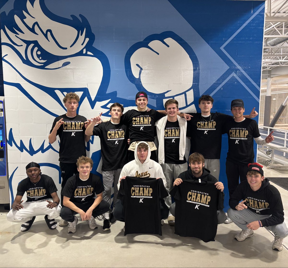 KCCREC's tweet image. Flag Football Champions with undefeated season