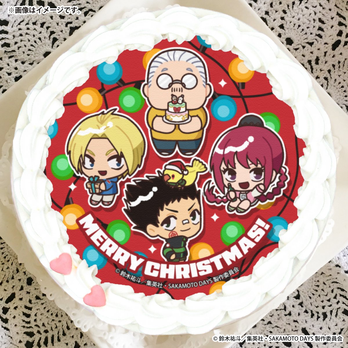 ✨️TVアニメ『SAKAMOTO DAYS』✨️ ❄🔫クリスマスケーキ2025発売決定