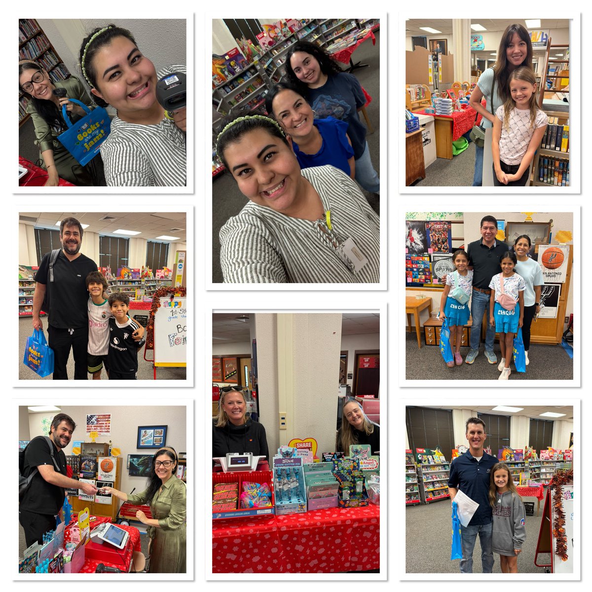 LibraryAHCES's tweet image. Book Fair Day 1,SUCCESS! We sold a total of $6,710.96 in merchandise, surpassing last year’s kick off during parent-teacher conferences😨🤗🥳! Lets get to our goal of $20k so our library can receive 25% back🤩🤞🏼! We’ll be open Tue.-Fri. 7:45AM-3:10PM &amp;amp; Fri. we close at noon🕛👀!