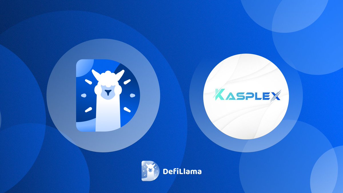 DefiLlama 与 Kasplex 合作公告