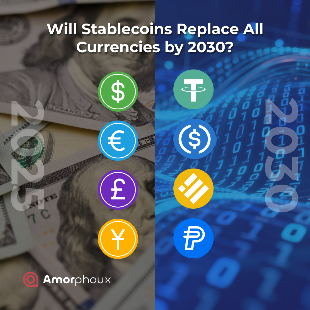 AMOR__Official's tweet photo. Tether's Co-Founder dropped a bold prediction: 
💬By 2030, all currencies will become stablecoins. 

What does that mean for us? What does on-chain economy look like?

Click here to find out more: https://t.co/hhoZRKcIOW

#Tether #USDT #Crypto #currentaffairs #onchain #economy https://t.co/WGqwkgj8UP