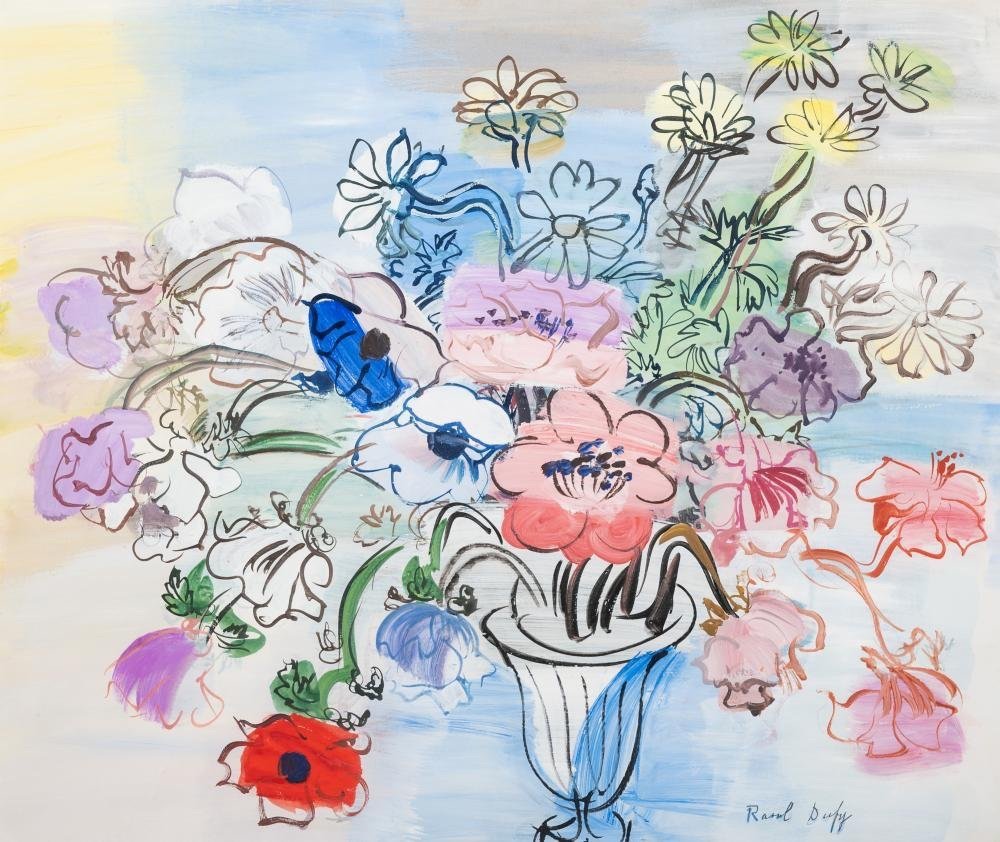 デュフィ タイトル不明 ラウル・デュフィ 絵画とテキスタイル｜青幻舎 SEIGENSHA Art