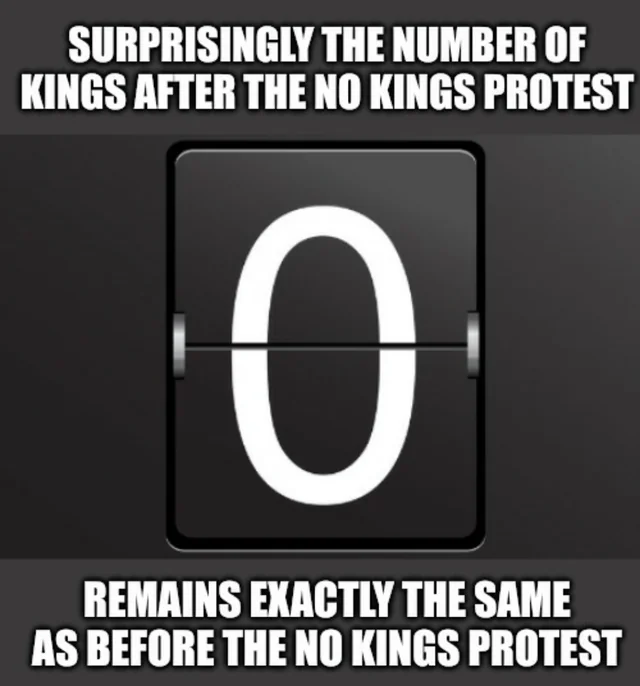 <a href="/RobSchneider/">Rob Schneider 🇺🇸</a> 0 Kings. 1 Awesome President!