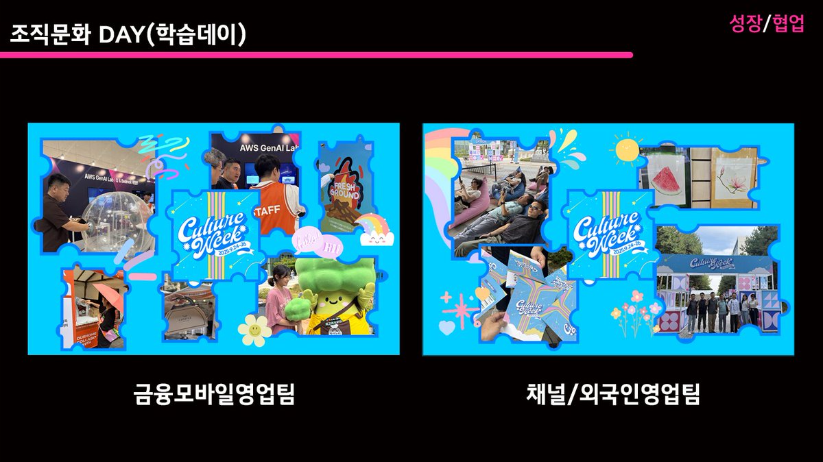 sales____25's tweet photo. 25년 9월 기/전담당 영업팀 조직문화 활동🩵

활동 테마 "성장/협력"을 주제로 진행했습니다😊
컬처위크 2025를 통하여 더욱 더 단단해진 팀워크! 

함께 협력하며 한번 더 성장할 수 있었습니다😚 https://t.co/3xnLgJmmeC