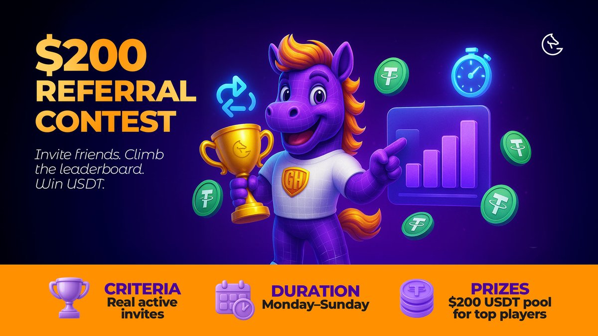 💎 TYCOON CONTEST
New Week - New Rewards!
📅 Duration: October 20–26
🏆 Prizes: $200 USDT for Top Players

🎯 Requirements:
Only referrals from this week count - players who:
• Complete the tutorial
• Fill their inventory with 500+ items
• Reach Certificate Level 3
• Log in