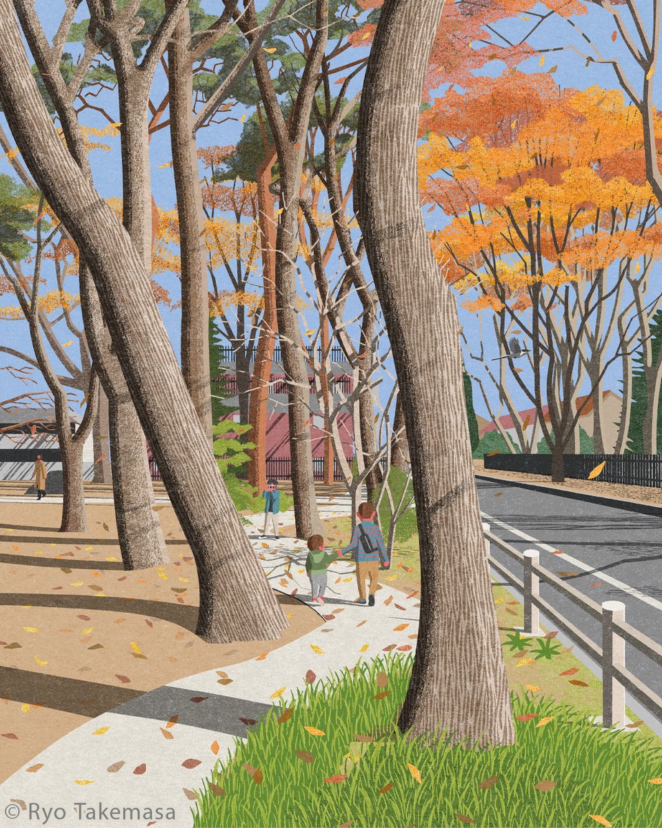 Autumn Stroll (2021)
Art Print: inprnt.com/gallery/ryotak…