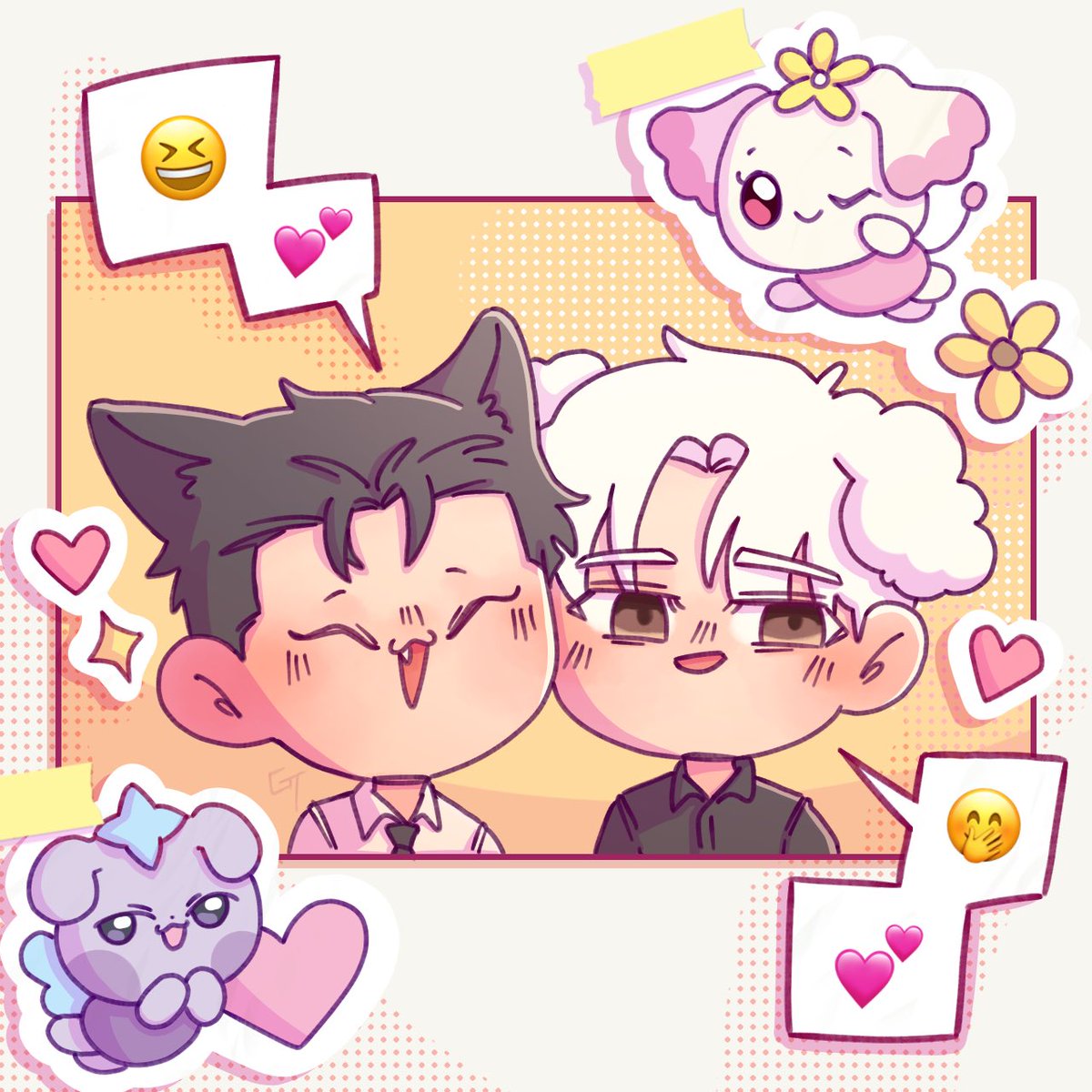 ❁⃘kiHin1a❁⃘ Gracias kai, el único que me dio flores amarillas hoy