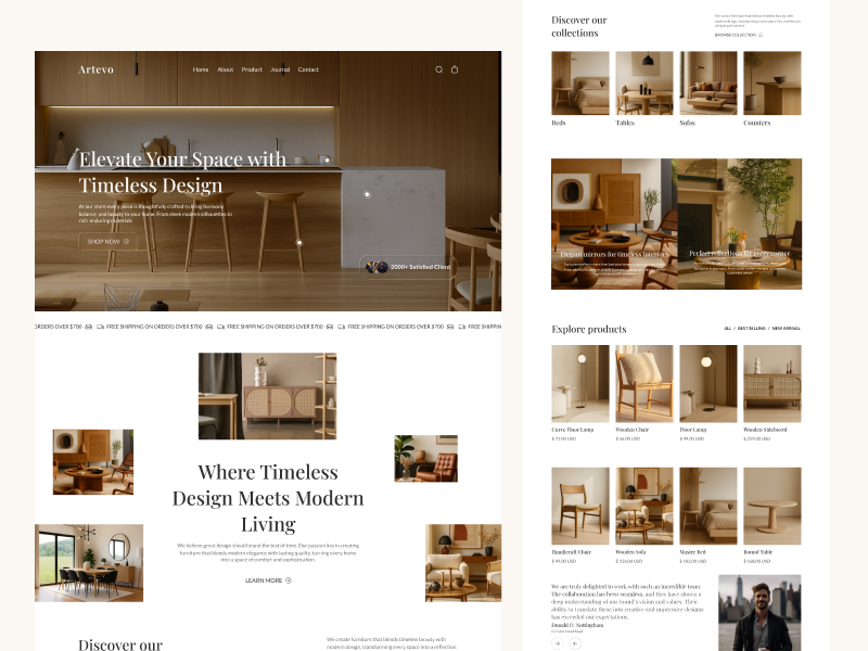 Kamrulemon6's tweet photo. Design that makes you feel something → makes you buy something
Just wrapped up a luxury e-commerce furniture site – warm, minimal, and built to convert.
#Ecommerce #UXUI #DesignTwitter #WebDesign #uxemon #figma #webdevelop https://t.co/XytQVKsJv6