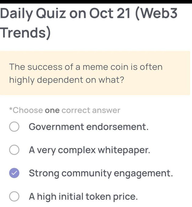 Davidoe_Mattson's tweet image. 🗓️Date: 21 October 2025

🔥Daily Quiz
Xenea daily quiz answer - C
Marina protocol answer - A
Spur protocol answer - C
Like + Retweet + Comment + Follow for Daily Update💸🤑💰
#XENEAwallet #marinaprotocol #SpurProtocol #web3