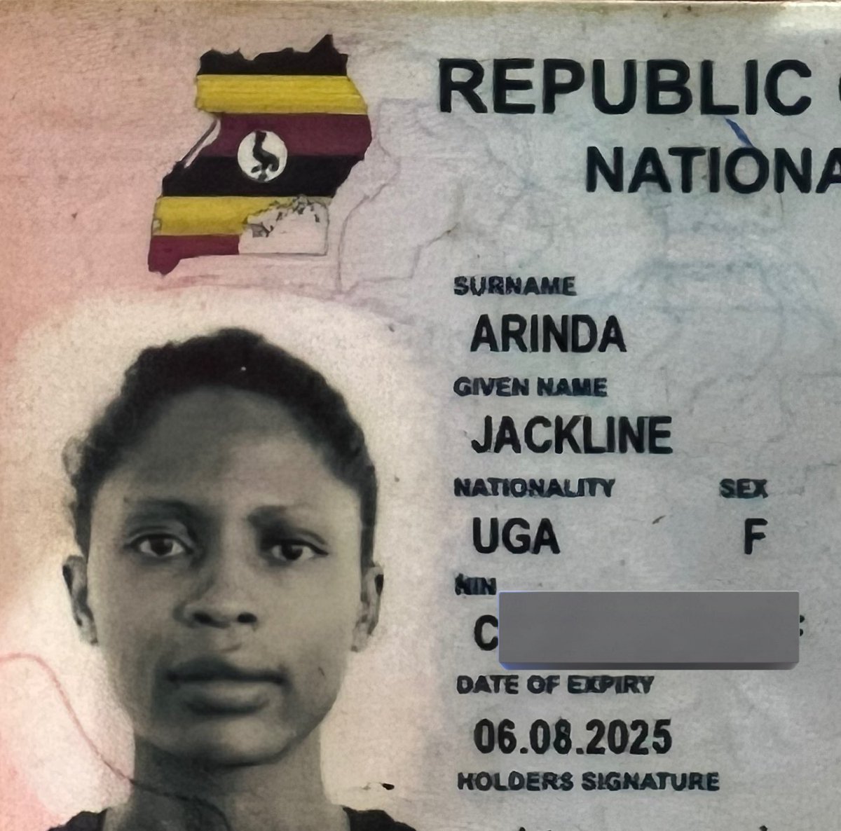 JackieAkampwera's tweet photo. As I wait for @NIRA_Ug to alert me to pick my National ID, I want to warn them that if I still look like 👈🏾 not 👉🏾 they should keep it! Ssebo I look like I drink Tonto-crude waragi yet on the right I look like I drink coffee! https://t.co/Fj1vAIBuSn