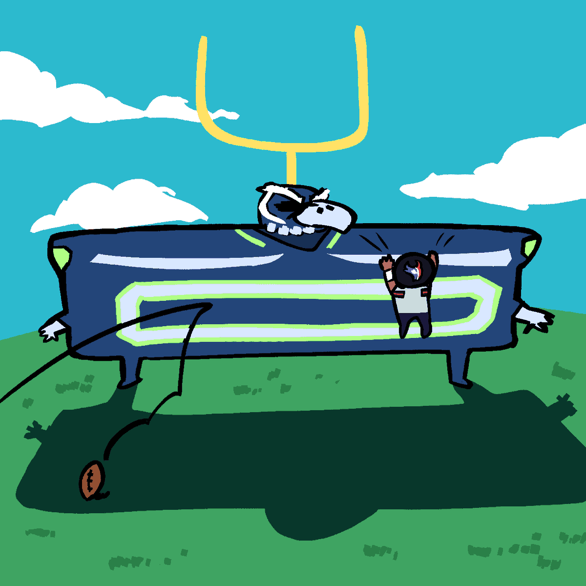 「this is what i've learned about football」|Shen Comixのイラスト
