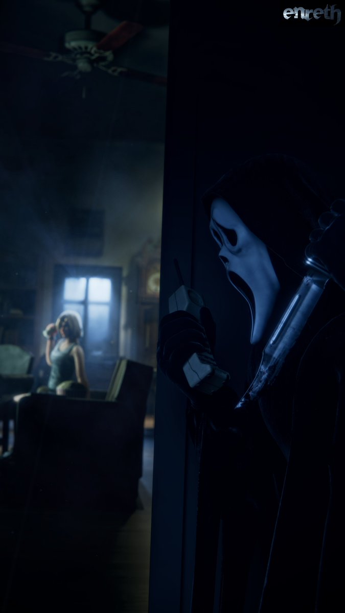 whats your favourite scary movie? 
#Scream #HHN2025 #b3d #Ghostface #dbd #MK1