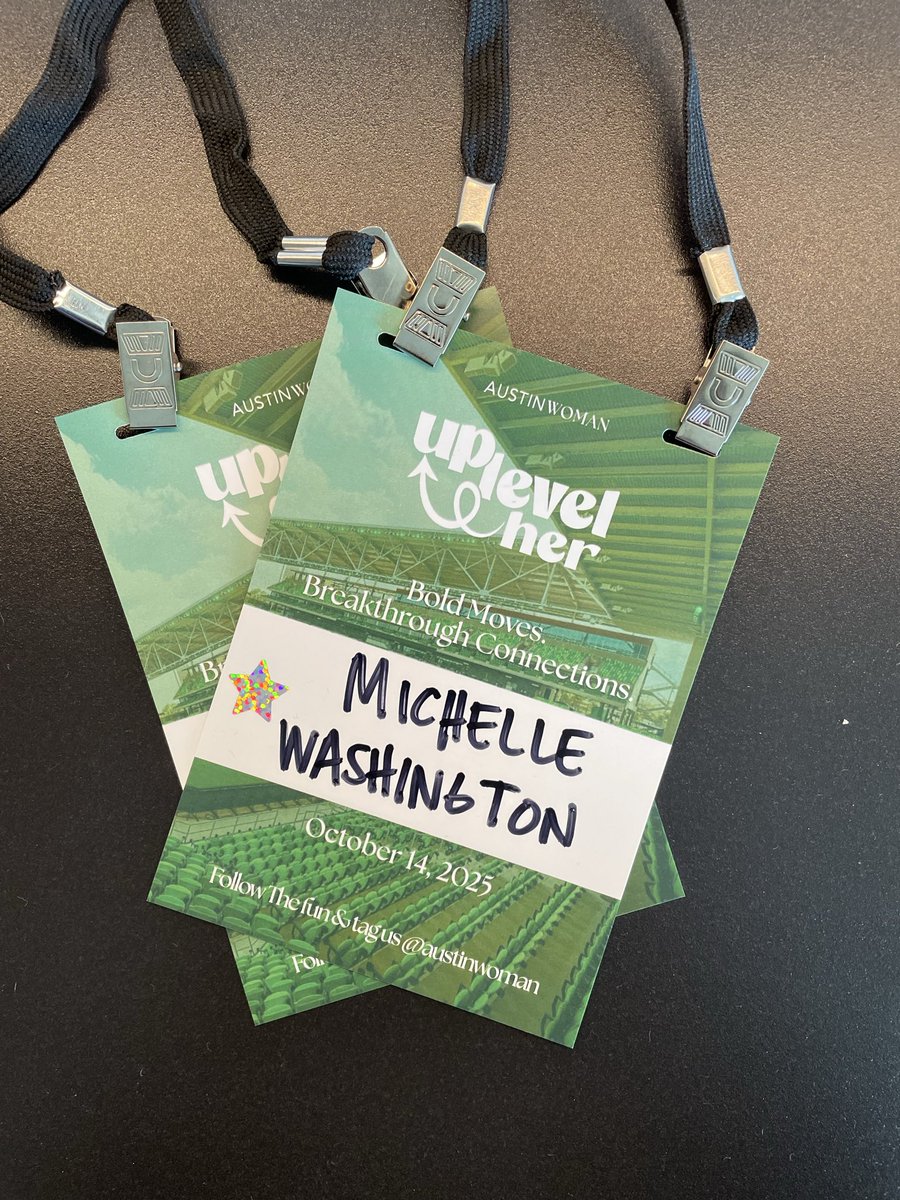 StylistMichelle's tweet image. Such an honor! I had a great time leading the workshop at the @austinwoman 3rd Annual UpLevel Her Conference ar Q2 Stadium on the topic: Own the Narrative-Building Your Personal Brand Online and IRL
#UpLevelHer #AuthenticLeadership #TrendDisruptor 
 #AustinChangemaker
