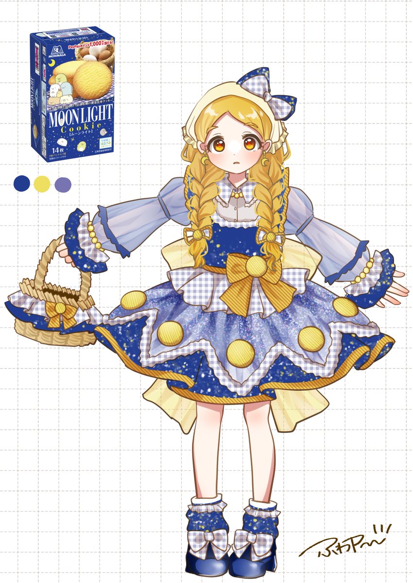 hijirigakawaii's tweet image. MOONLIGHT × 望月聖