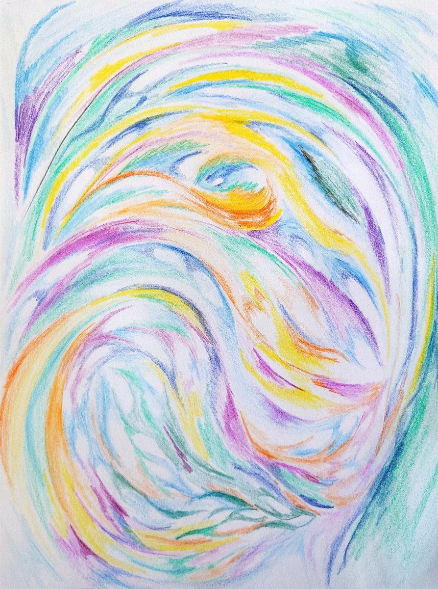 ColourAddict's tweet image. Happy TezArtTuesday ☀️ and gm☀️

In Awe 

My very first interactive piece 😍 

10 tez 
Click image to play inverted animation on objkt 🤍