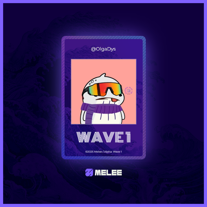 OlgaDys's tweet photo. I am in Wave 1 of Melee Alpha!

Check @meleemarkets to see if you made the cut https://t.co/GSLXumNDyR