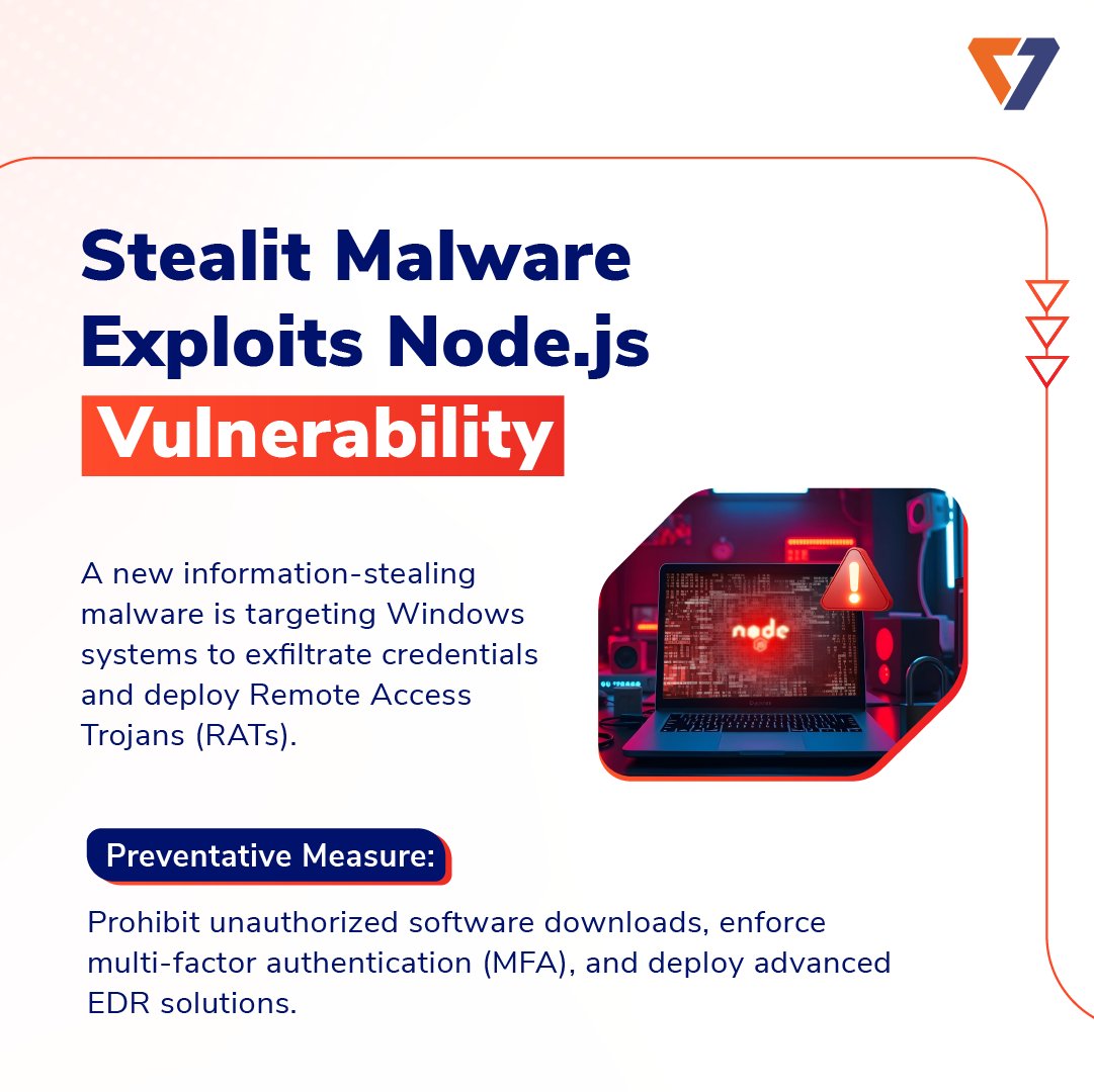 K7CyberSecurity's tweet image. K7 Weekly Threat Intel Update [1/2]

Cyber threats are evolving faster than ever! From AI-driven phishing to ransomware stealth tactics, these insights will help you stay ahead. Swipe through to protect your business today!

#InfoSec #CyberSecurity #ThreatAlert