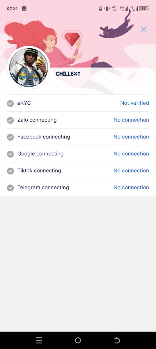 Chillexy1's tweet photo. @Rubi_Click please i really need my kyc be done 

0xa45c0542216998e5d9e7c82683962eb6fa6d8a87 https://t.co/SkC6o1XGzm